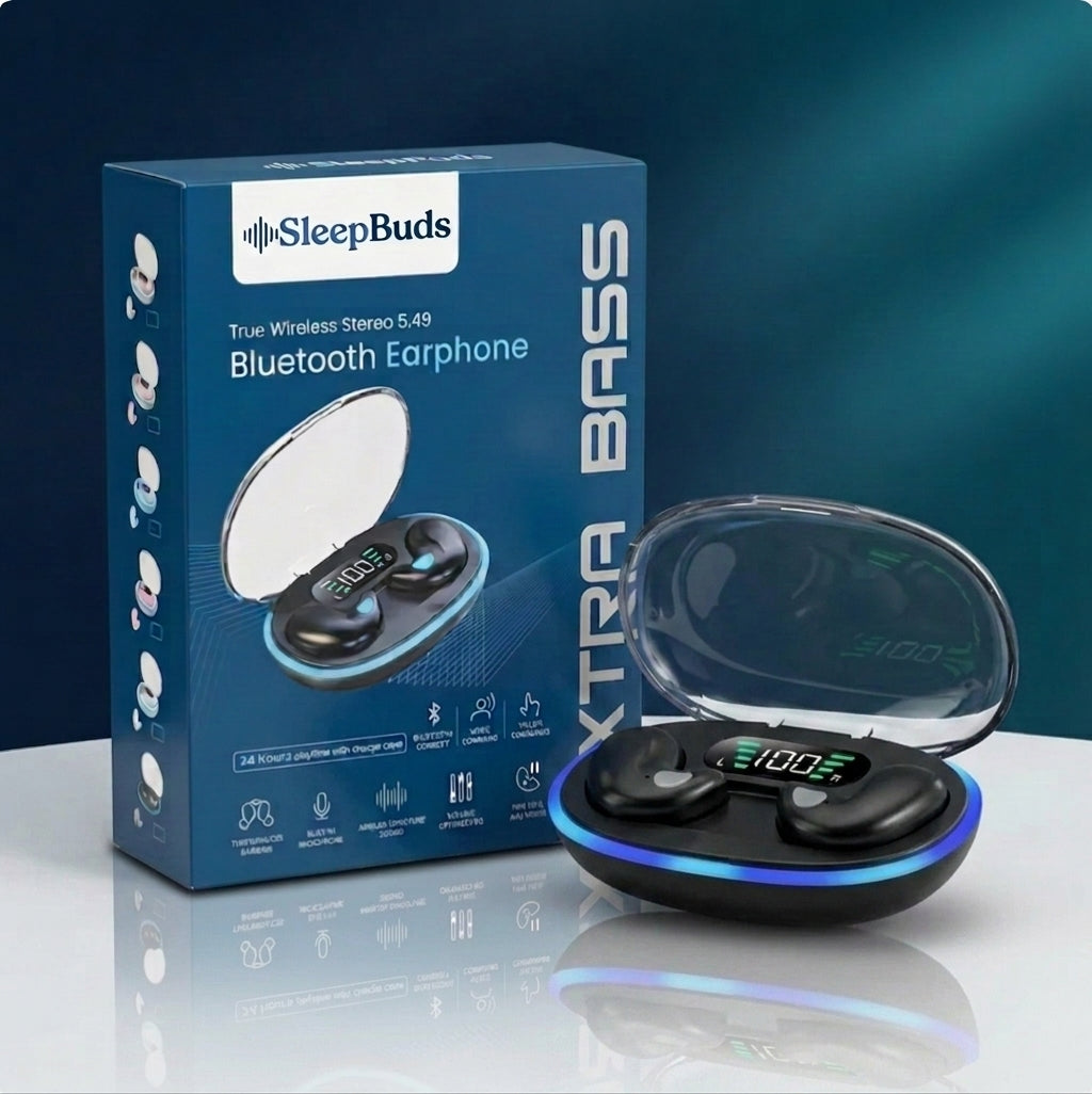 SleepBuds™ – Full Nattsömn, Noll Kompromiss