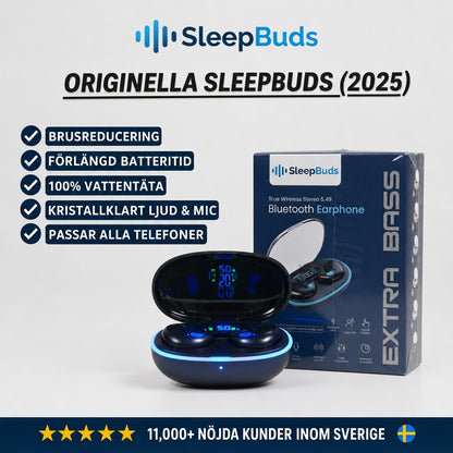 SleepBuds™ – Full Nattsömn, Noll Kompromiss